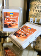 Load image into Gallery viewer, Mahogany Teakwood Wax Tarts (Mighty Good Man)