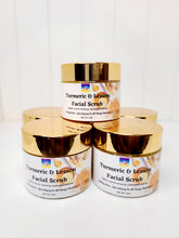 Load image into Gallery viewer, Glow Up Turmeric & Lemon Facial Scrub